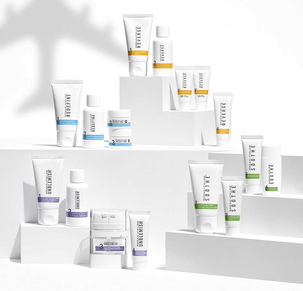 Rodan + Fields skincare products