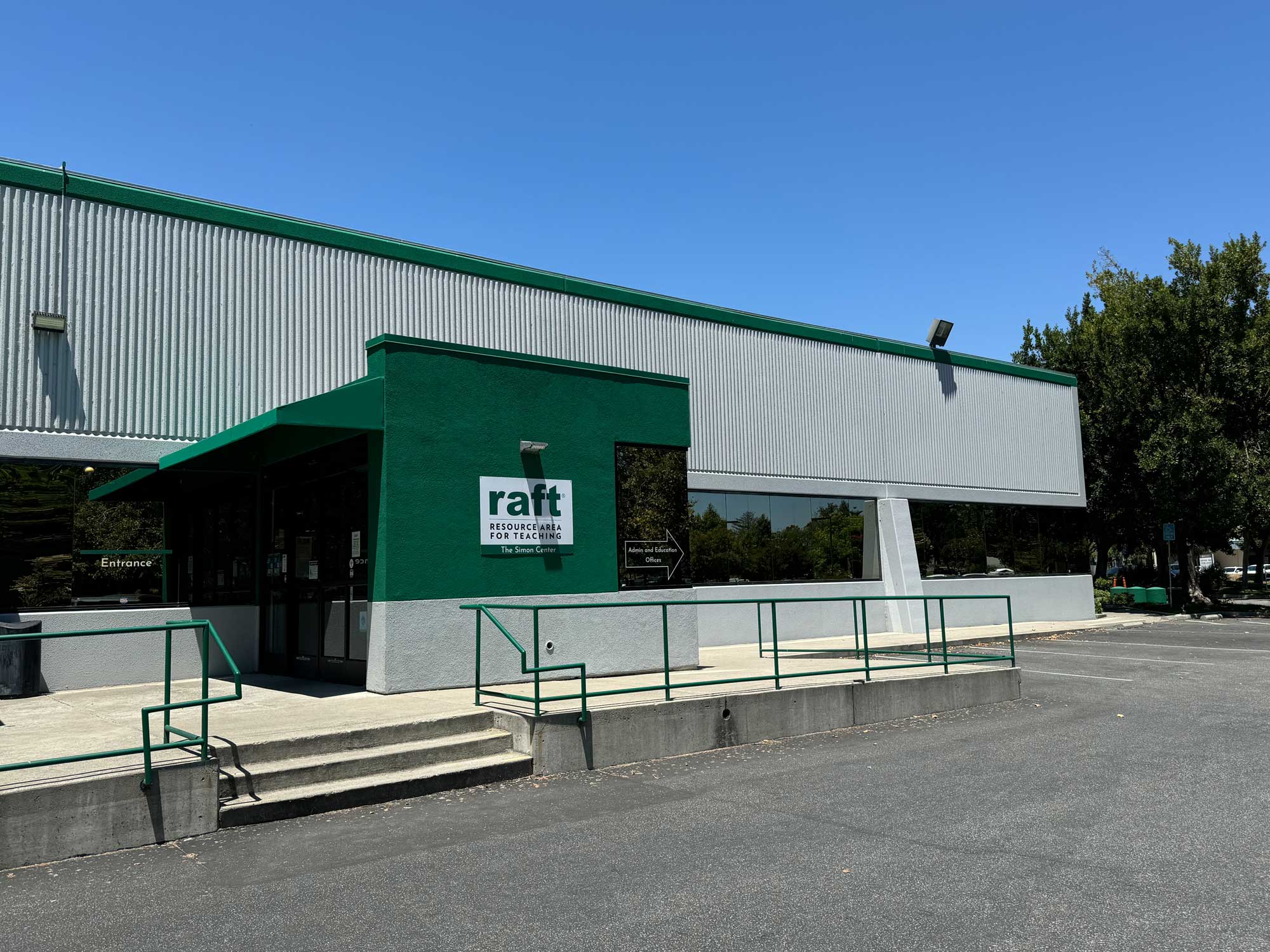 exterior of RAFT offices