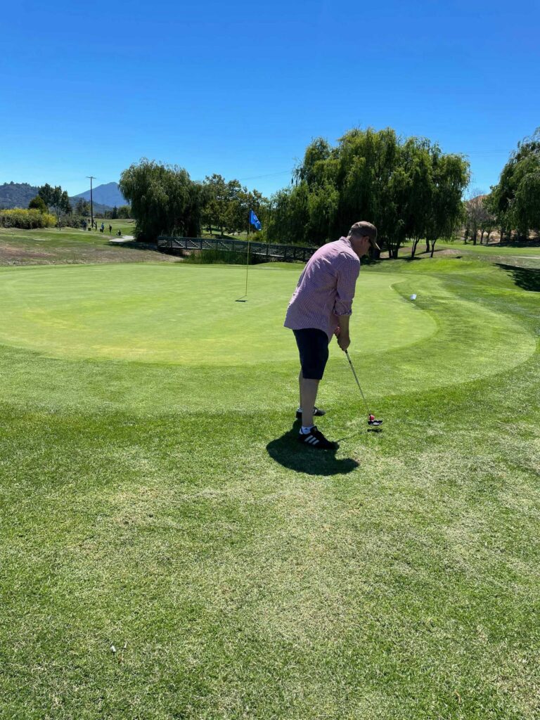 Terrace Team on the golf course